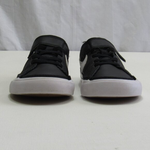 Nike Court Legacy Low Top Little Kids Black/White Tennis Style Sneakers Shoes - Picture 3 of 10